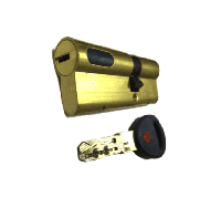 Картинка Цилиндровый механизм Mauer New Wave 4 ключ-ключ-L=77мм/31-46/,цвет латунь, 5 ключей в Иркутске Цилиндровый механизм Mauer New Wave 4 ключ-ключ-L=77мм/31-46/,цвет латунь, 5 ключей в Иркутске